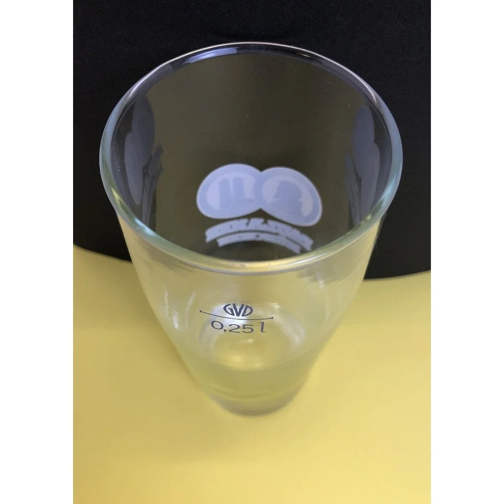 Beer Glass‎ Paulaner Munchen Draught Pilsner 0.4L Tall Made In Germany Barware